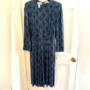 Vintage Karin Stevens Petite Long Sleeve Dress